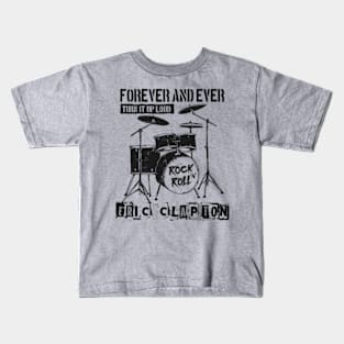 eric clapton forever and ever Kids T-Shirt